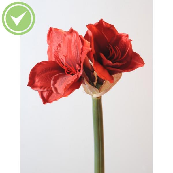 Amaryllis Tige Fleur éxotique artificielle