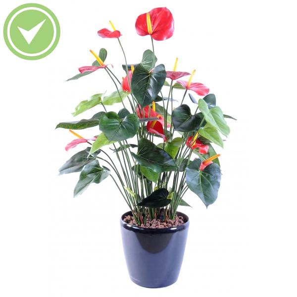 Anthurium*13 Plante verte artificielle