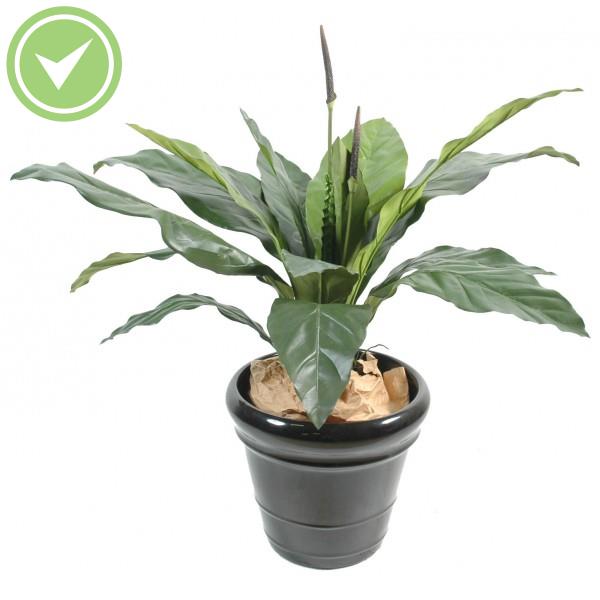 Anthurium Jungle King Plante verte artificielle