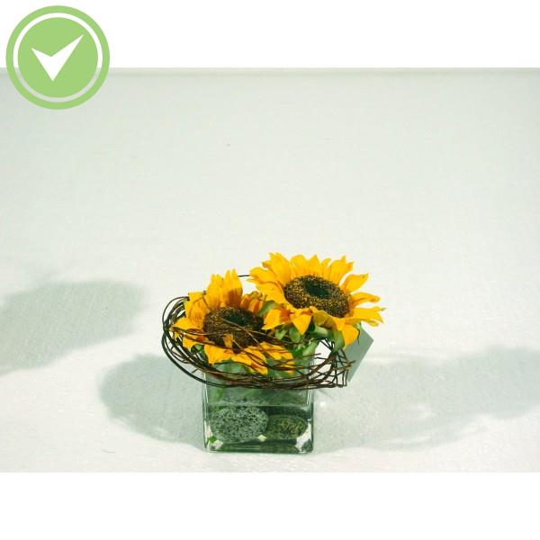 Bouquet Centre De Table Tournesol Bouquet artificiel