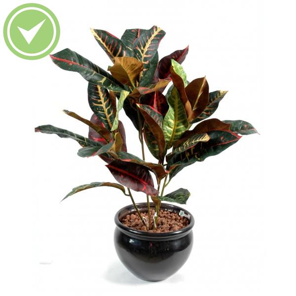 Croton Nt*32 Plante verte artificielle