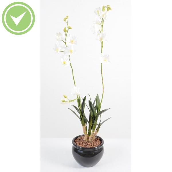 Dendrobium Ochid Orchidée artificielle