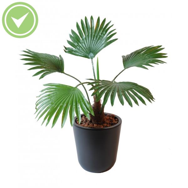 Fan Palm Mini Plante verte artificielle
