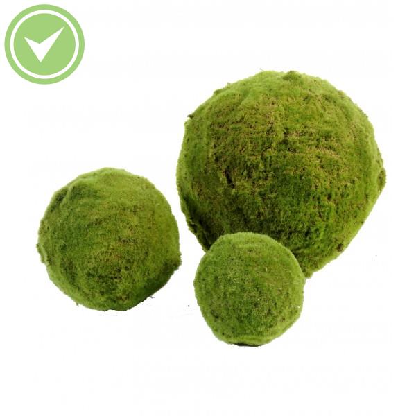 Mousse Boule Plante verte artificielle
