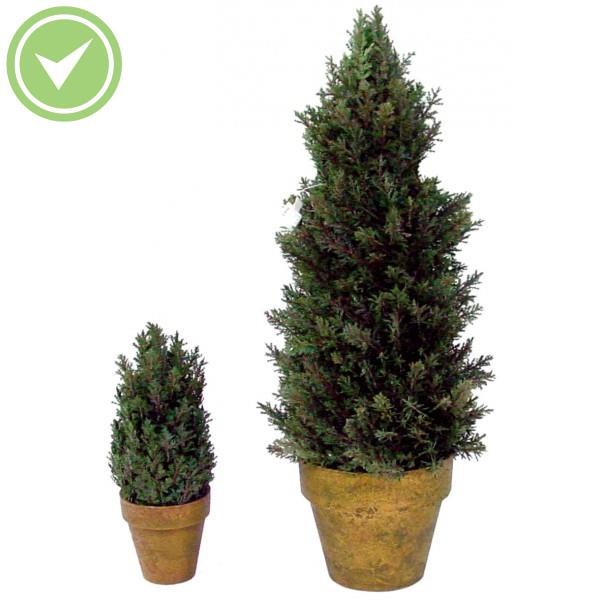 Pin Cone En Pot Terre Pin / Sapin artificiel