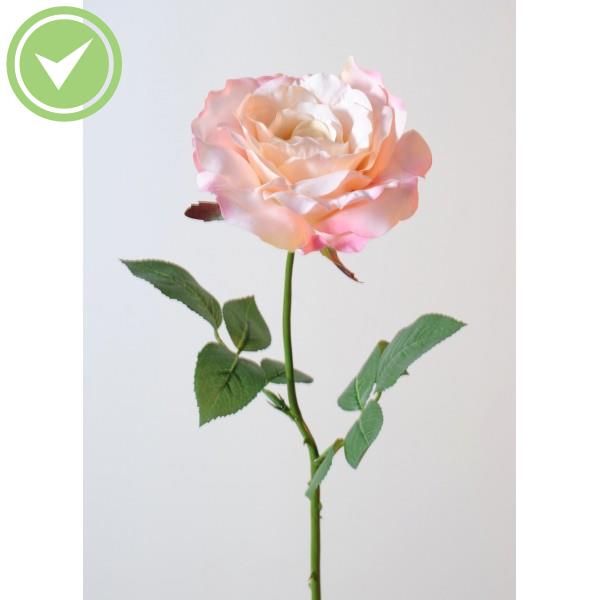 Rose Georgia Diam 14 Fleur artificielle