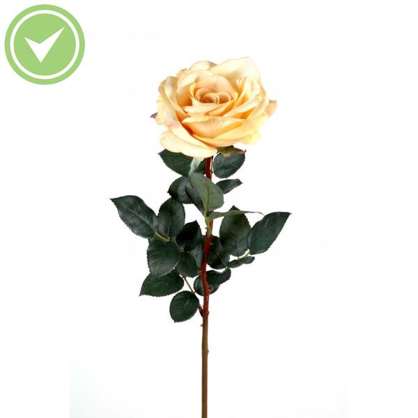 Rose Single Elisabeth Natural Touch Fleur artificielle
